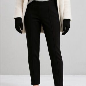 Andrew Marc Black Stretch Tailored Ankle Pants – Size Medium